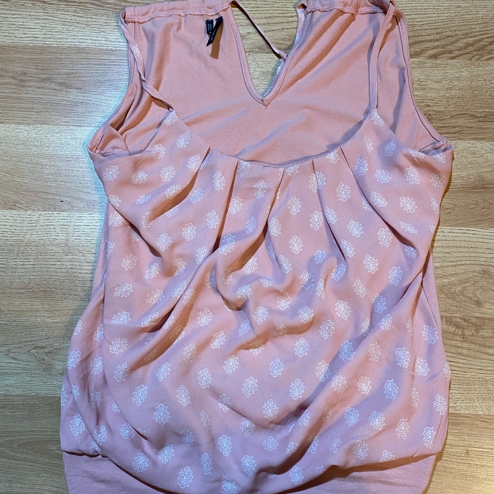Pink Floral Top